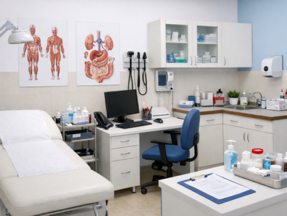 Мед кабинет в детском лагере